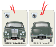 MG Magnette ZA 1953-56 Air Freshener